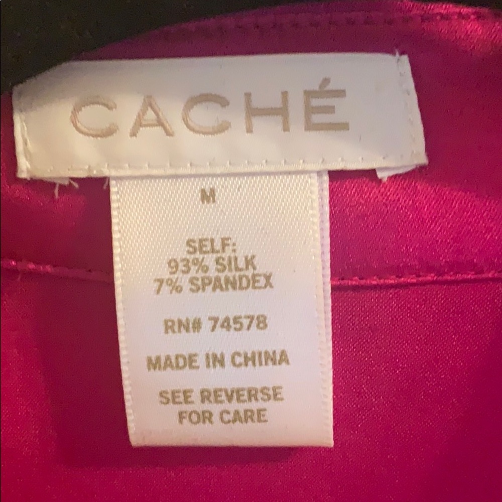 Cache silk blouse - Picture 3 of 9